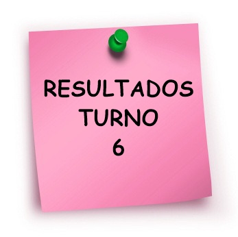 RESULTADOS TURNO 6